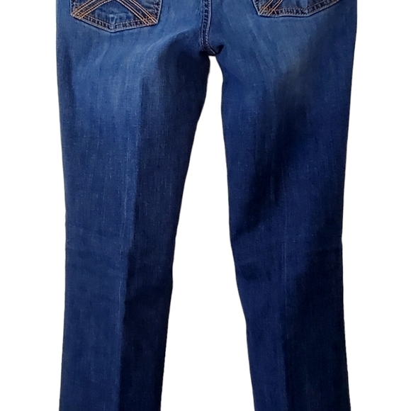 Tommy Hilfiger Vintage Sz 4L bootcut distressed leg hems X long | GUC - Picture 2 of 10